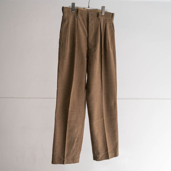 1950-60s French military m52 wool pants 'dead stock' "size34"