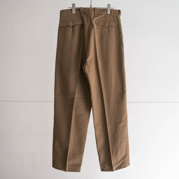 1950-60s French military m52 wool pants 'dead stock' "size34"