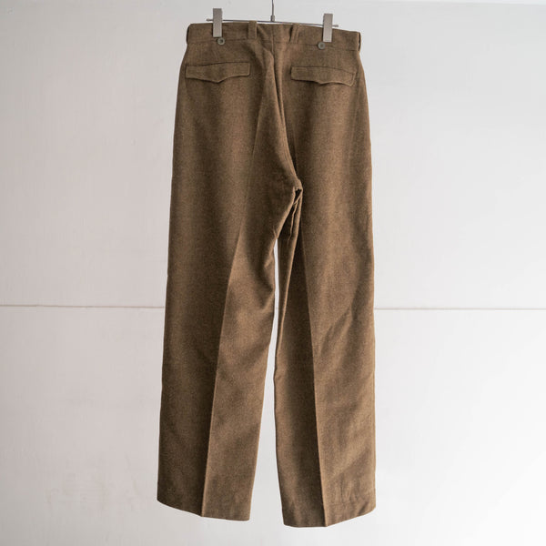 1950-60s French military m52 wool pants 'dead stock' "size43"