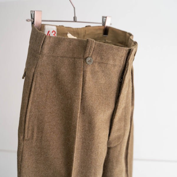 1950-60s French military m52 wool pants 'dead stock' "size43"