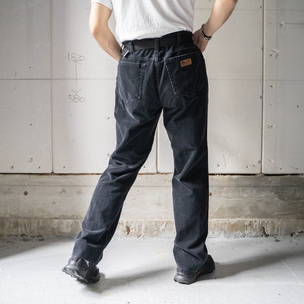 around 1990s 'Wrangler' black color corduroy pants