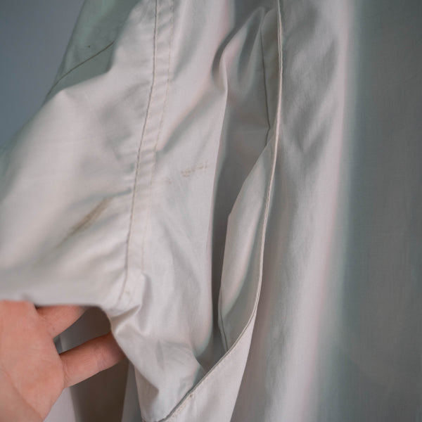 1980-90s white short blouson -good accent-