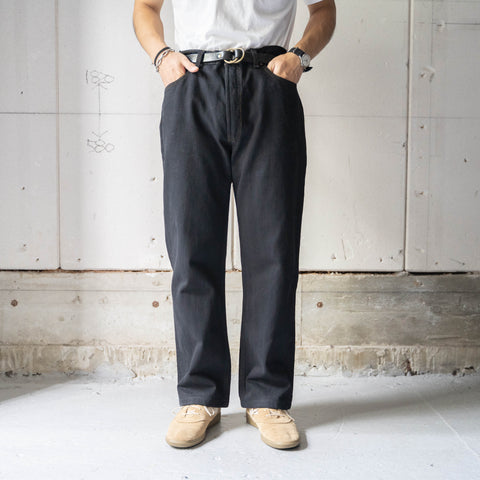 1990s USA 'Levi's' 501 denim pants 'black dyed'