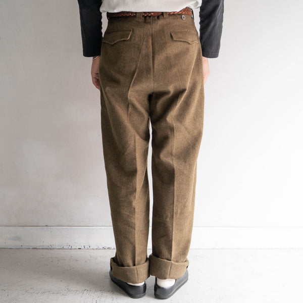 1950-60s French military m52 wool pants 'dead stock' "size43"