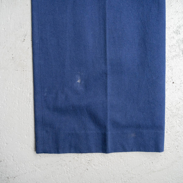 around 1970s Italy blue color sailor pants -mint condition-