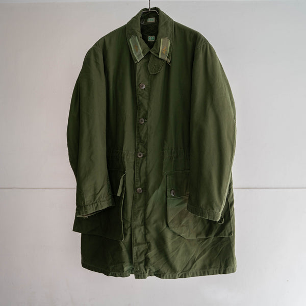 1950-80s Swedish military M-59 coat with liner -2