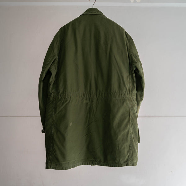 1950-80s Swedish military M-59 coat with liner -2