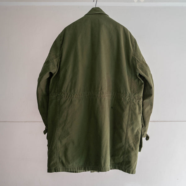 1950-80s Swedish military M-59 coat with liner -1