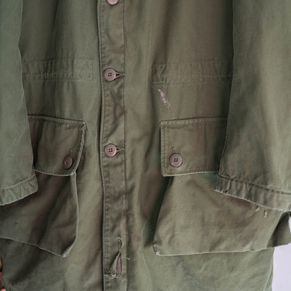 1950-80s Swedish military M-59 coat with liner -1