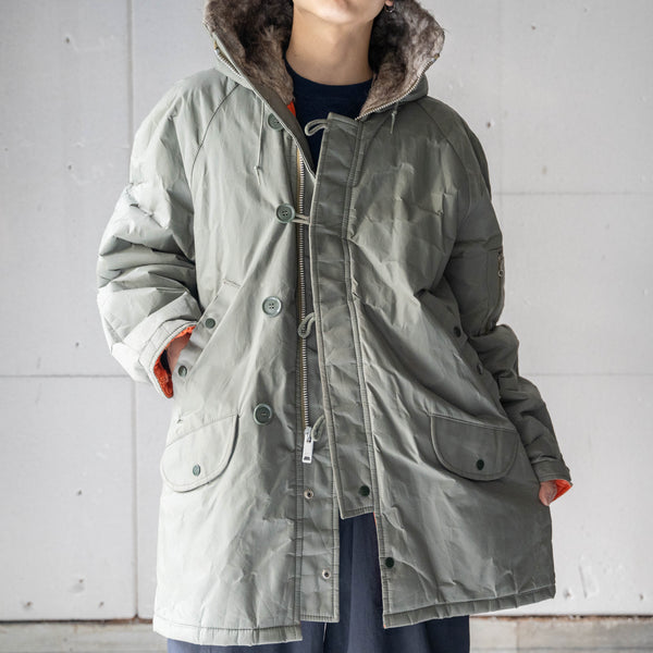 around 1980s Japan green N-3B type flight jacket