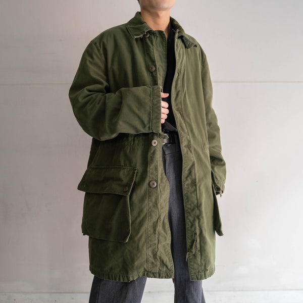 1950-80s Swedish military M-59 coat with liner -1