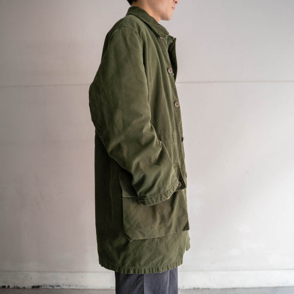 1950-80s Swedish military M-59 coat with liner -1
