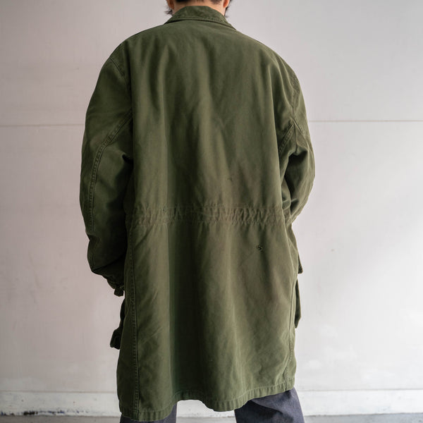 1950-80s Swedish military M-59 coat with liner -1