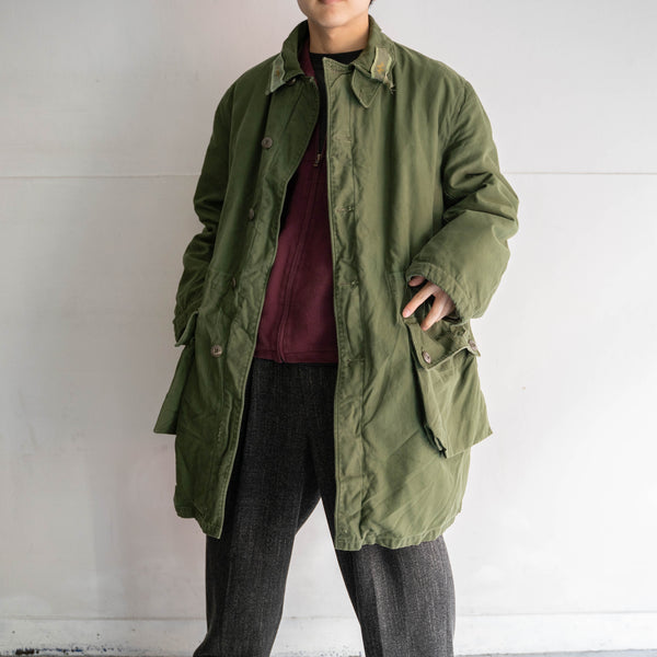1950-80s Swedish military M-59 coat with liner -2