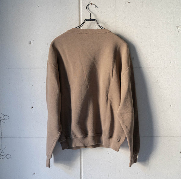 1990s "Russell" brown color sweat shirt