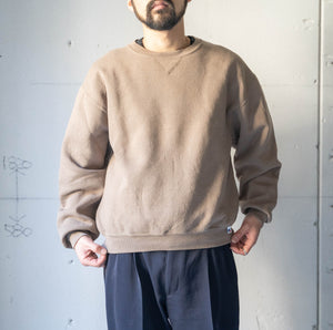 1990s "Russell" brown color sweat shirt