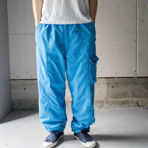 around1990s 'Luhta' blue color nylon ski pants