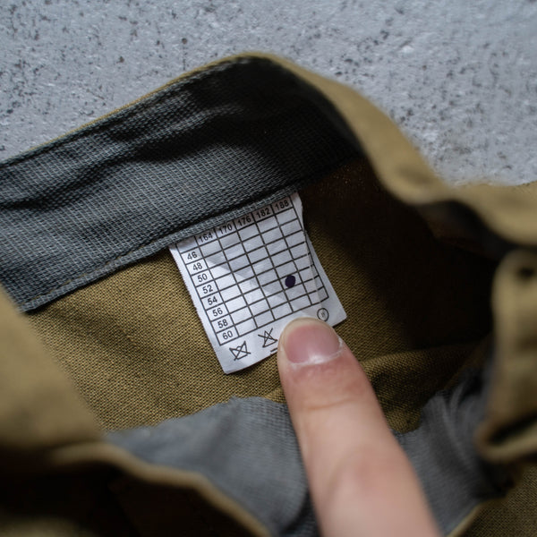 around 1980s Europe khaki work overall 'dead stock'