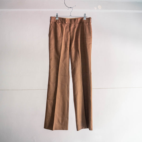 around 1980s japan vintage brown slacks