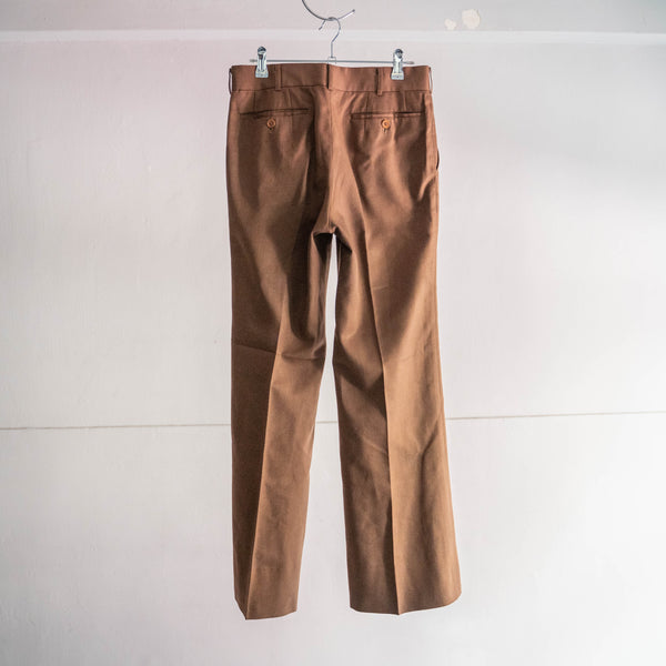 around 1980s japan vintage brown slacks