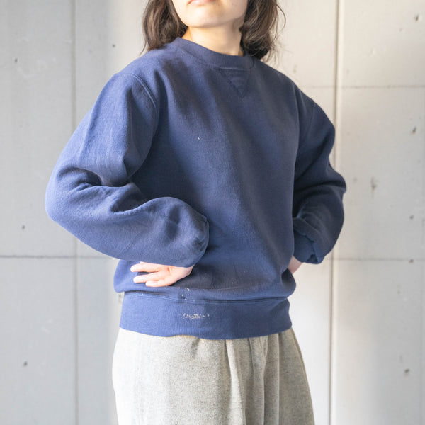 1990s "Russell" navy color sweat shirt -good paint-