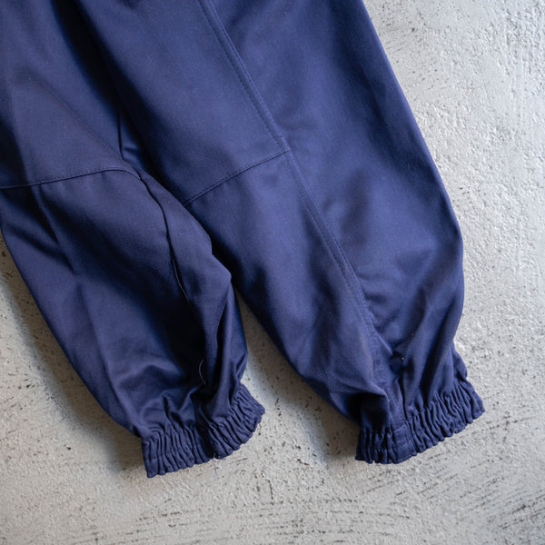 around 1980s Europe blue cargo work pants 'dead stock'