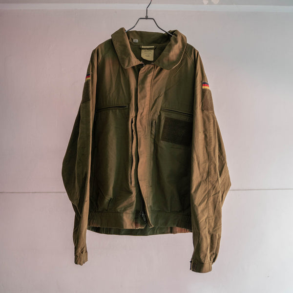 2000s German military khaki flight jacket