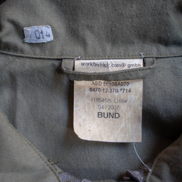 2000s German military khaki flight jacket