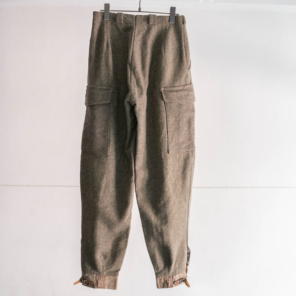 1940s Swedish military M39 wool cargo pants