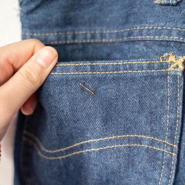 1970s "LEE" blue denim work pants -made in Belgium- 'dead stock'