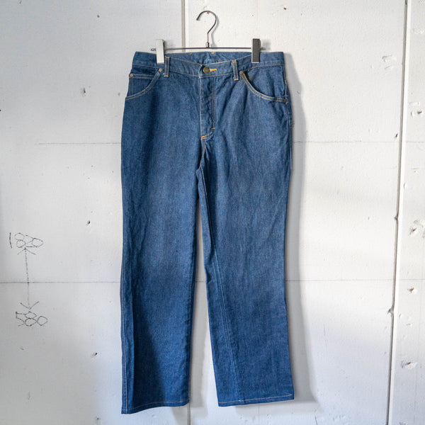 1980-90s "LEE" blue denim work pants 'dead stock'