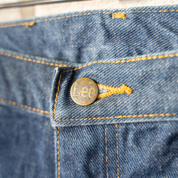 1980-90s "LEE" blue denim work pants 'dead stock'