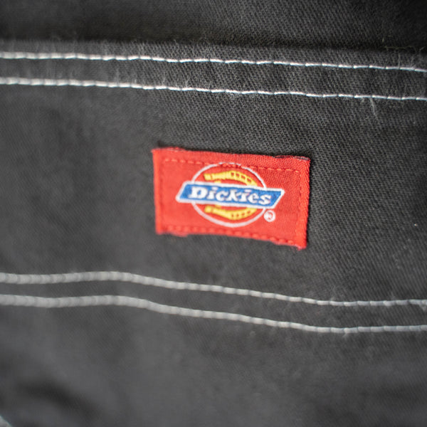 2000s 'Dickies' black color × white stitch painter pants