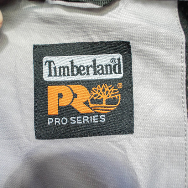 2000s "Timberland" silver color high neck outdoor jacket