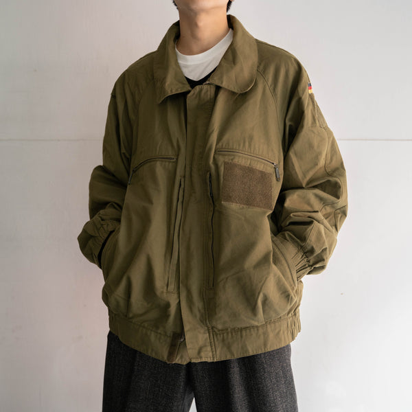 2000s German military khaki flight jacket