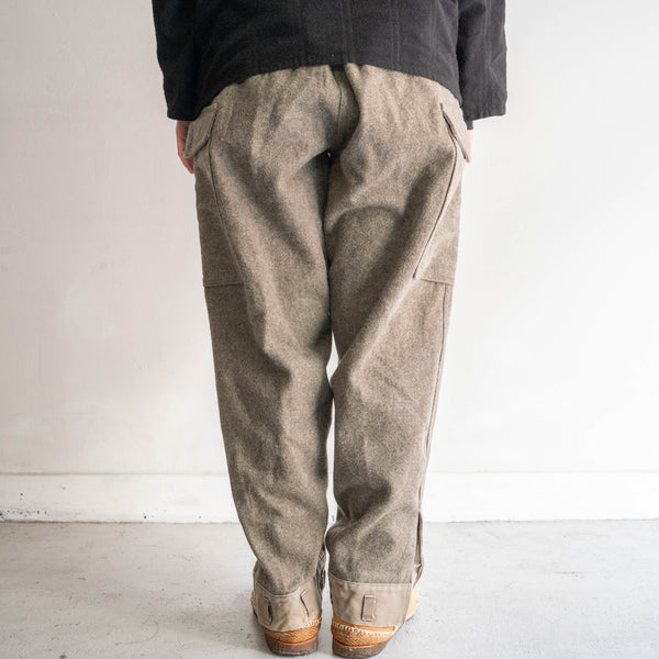 1940s Swedish military M39 wool cargo pants