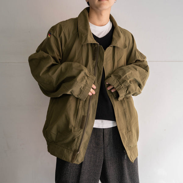 2000s German military khaki flight jacket