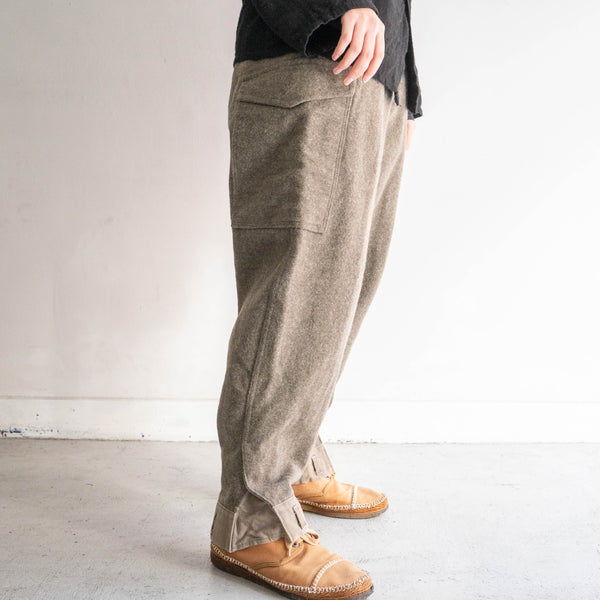 1940s Swedish military M39 wool cargo pants