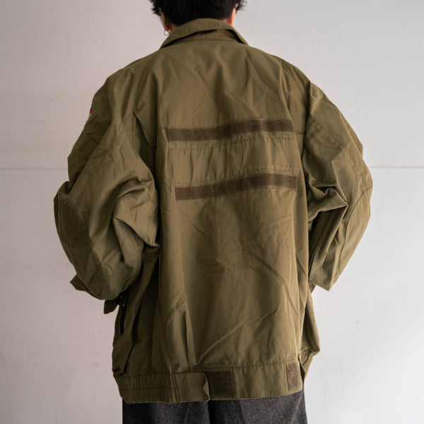 2000s German military khaki flight jacket