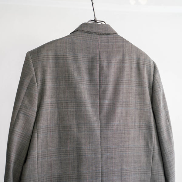 around 1980s USA glen checked tailored jacket