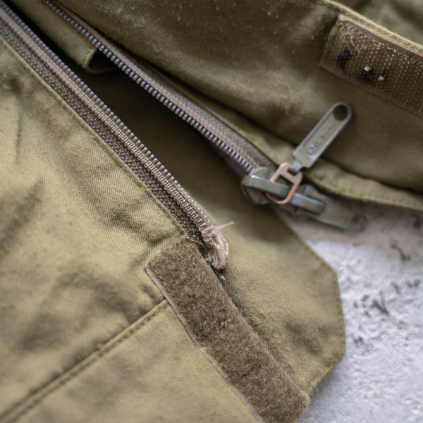 2000s German military khaki flight jacket