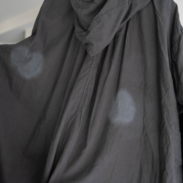around 1970s Europe military anorak smock -over dyed-