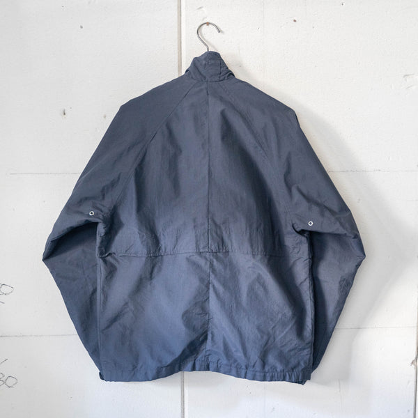 around 2000s "Dickies" navy color high neck nylon jacket