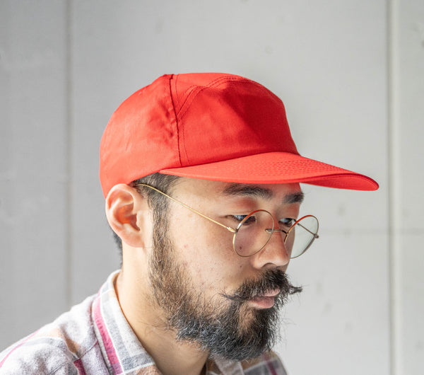 around1990s 'TELECOM ITALIA' red color work cap 'dead stock'