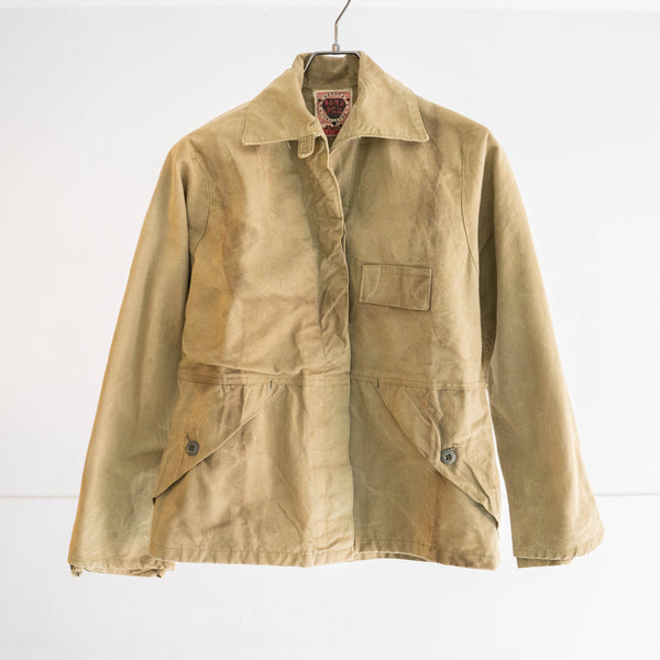 1960-70s US khaki color duck fabric logger jacket