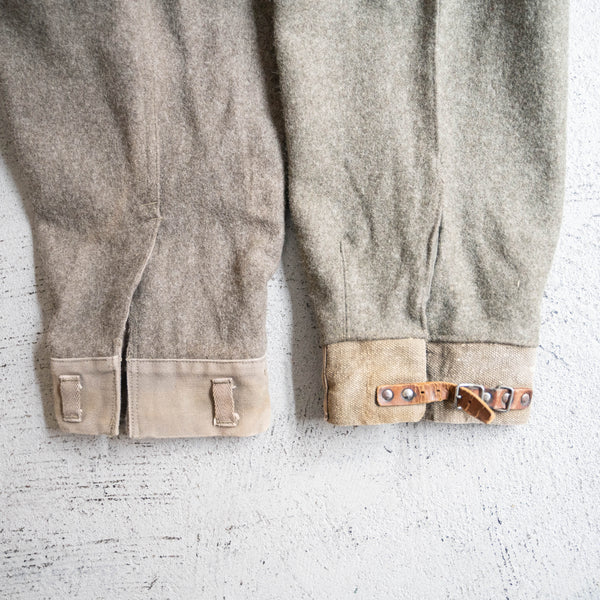 1940s Swedish military M39 wool cargo pants