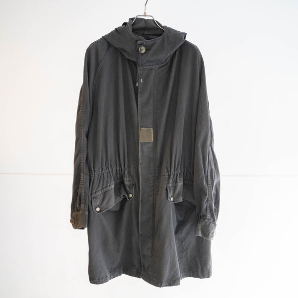 1960-70s French military M64 parka 'black dyed'