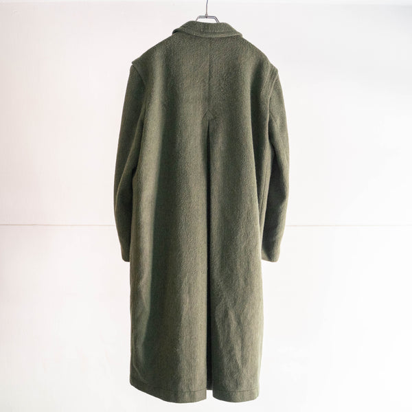 1970-80s Austria dark green color loden coat