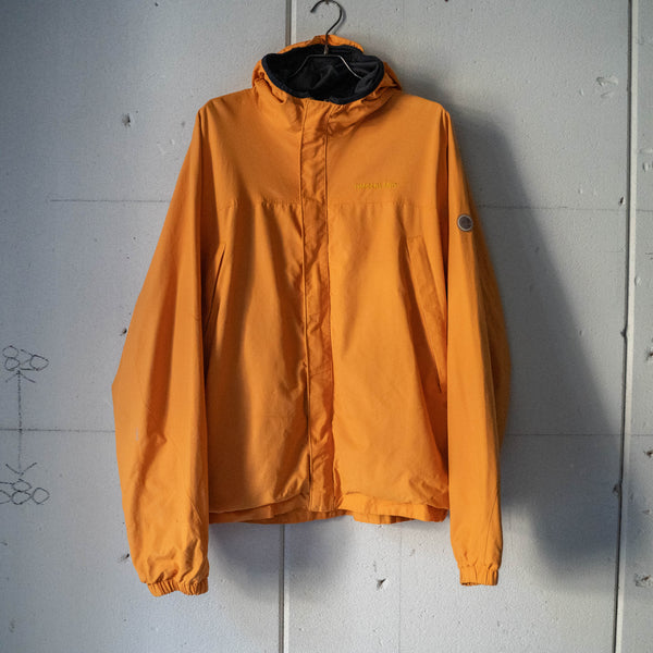 1990s 'Timberlannd' orange color nylon zip up jacket