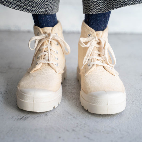 around 1980s Italian military mountain troops canvas sneaker 'good dirty'